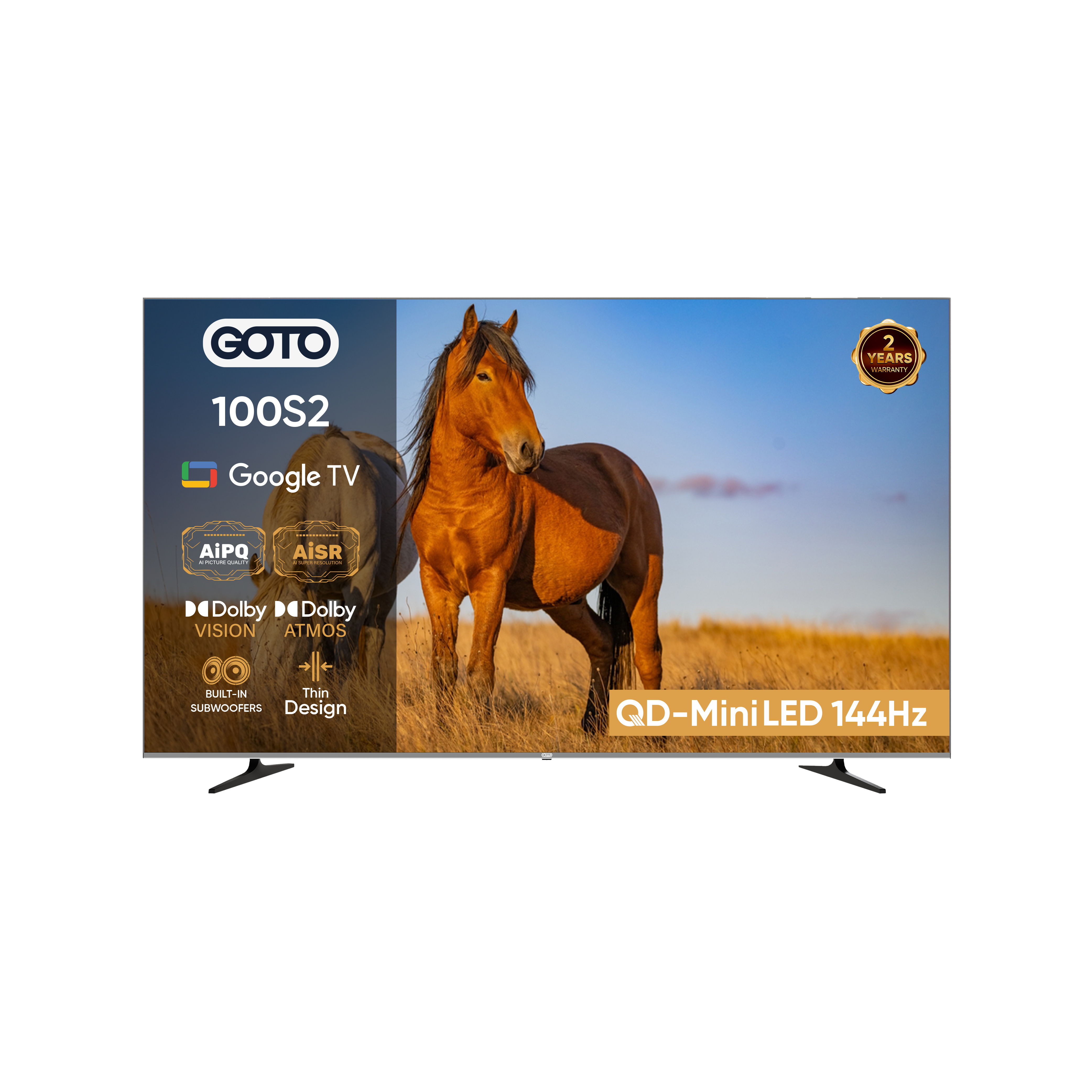 G100S2 QD-MiniLED 144Hz Google TV